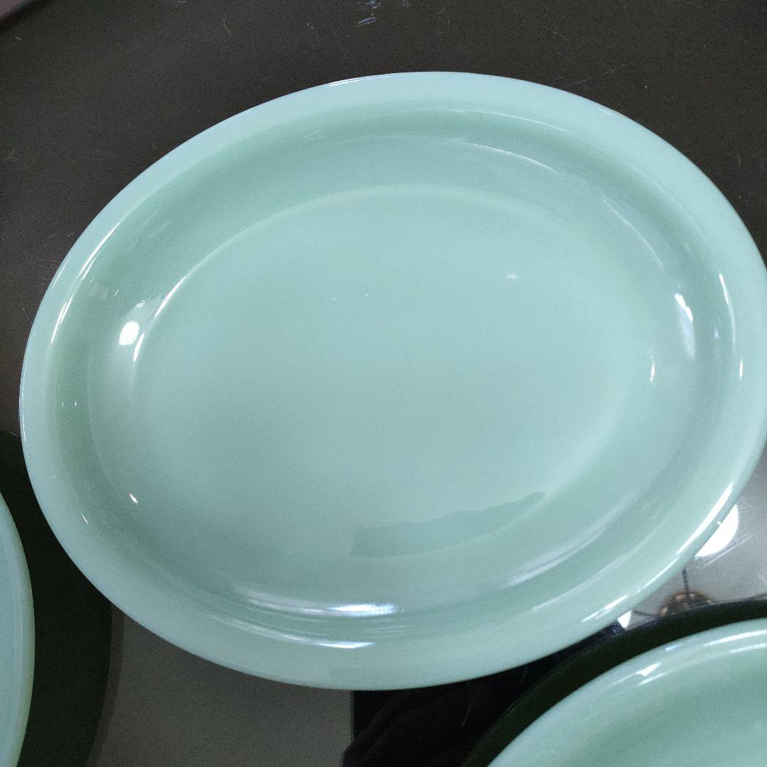 fire king ジェダイ　RWフットボールプラッター４枚