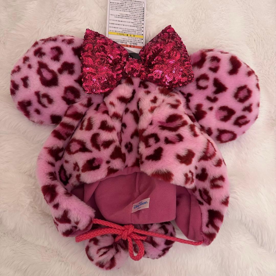 ファンキャップ ヒョウ柄 ピンク レオパード 豹柄 ディズニー ランド