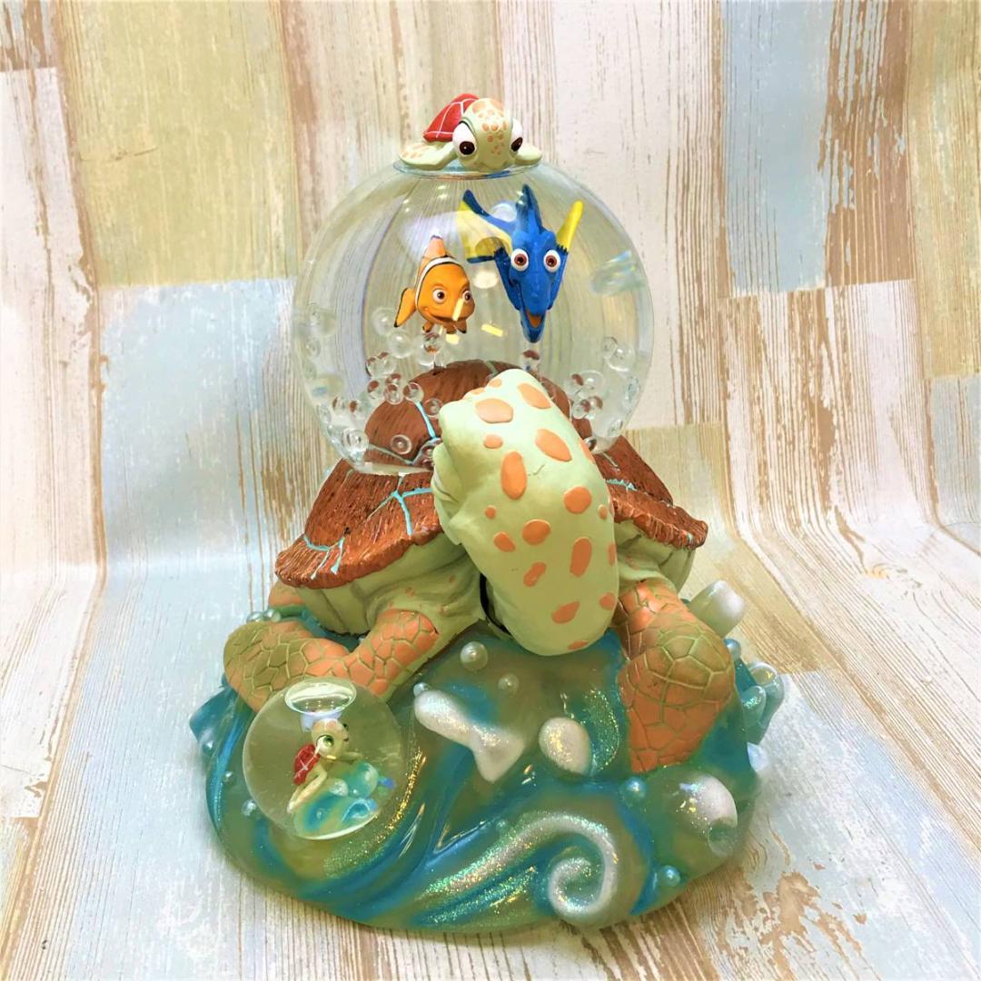 激激レア☆ファインディング ニモ クラッシュ スノーグローブ スノー