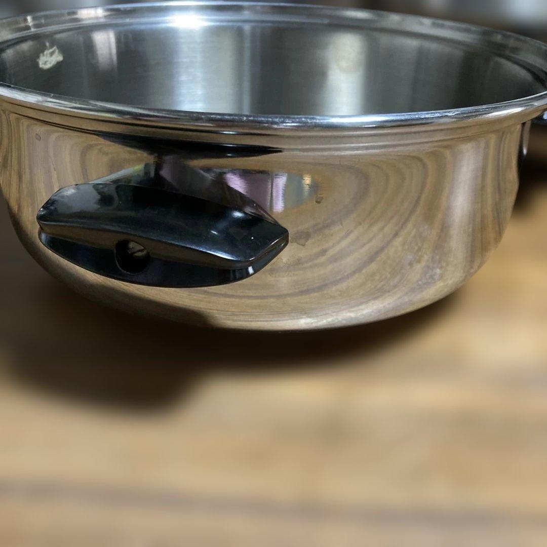 ［18日まで］インコア鍋　ウイスコフライパン、ボール等セット　ガス火専用