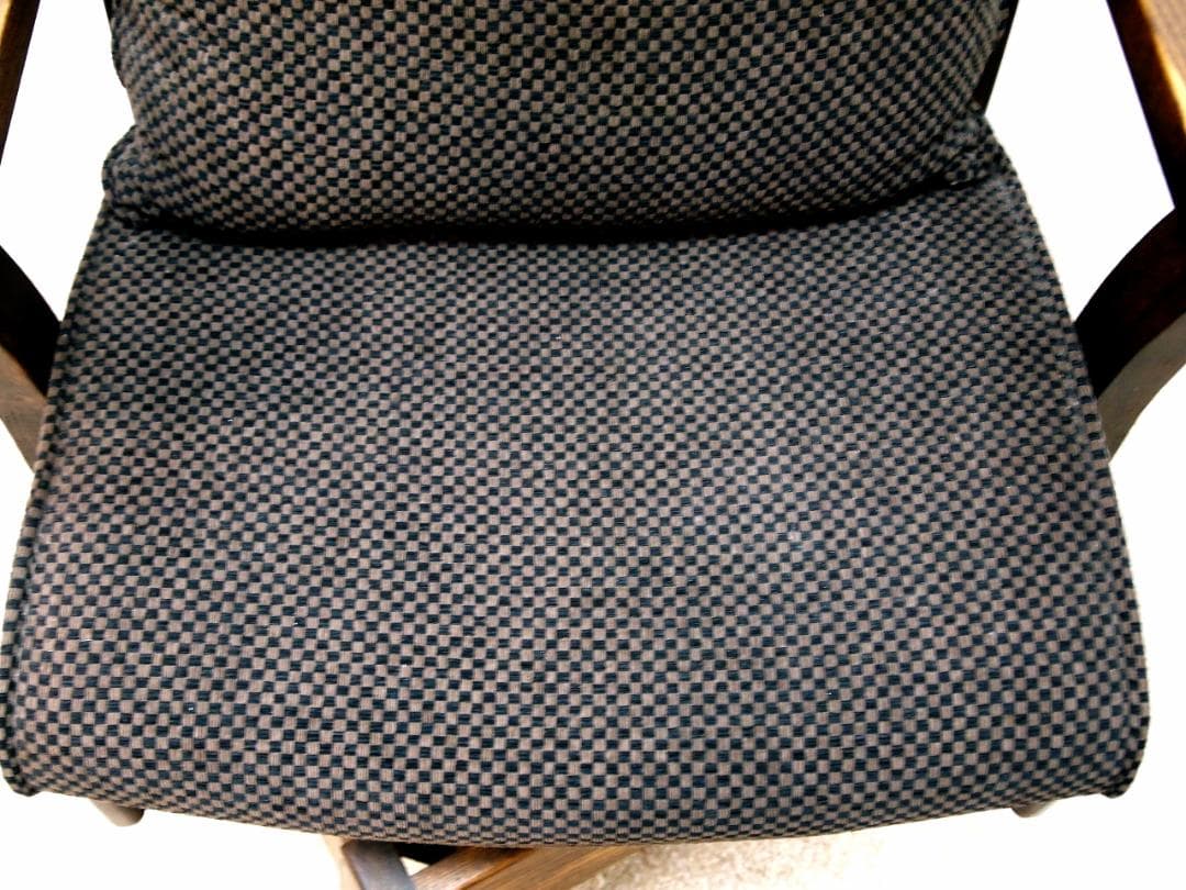 良品！大塚家具 ダイニングチェア 回転椅子 アームチェア 鳴門C-490KA