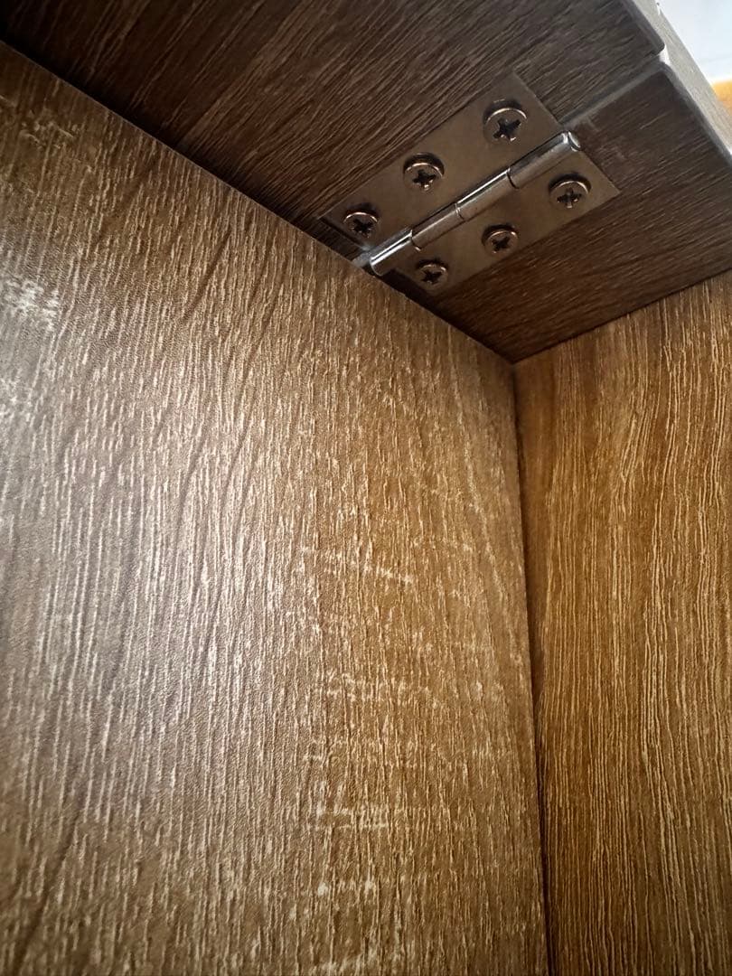 しまうデスク エムール オークナチュラル 組み立て済 (送料込み )