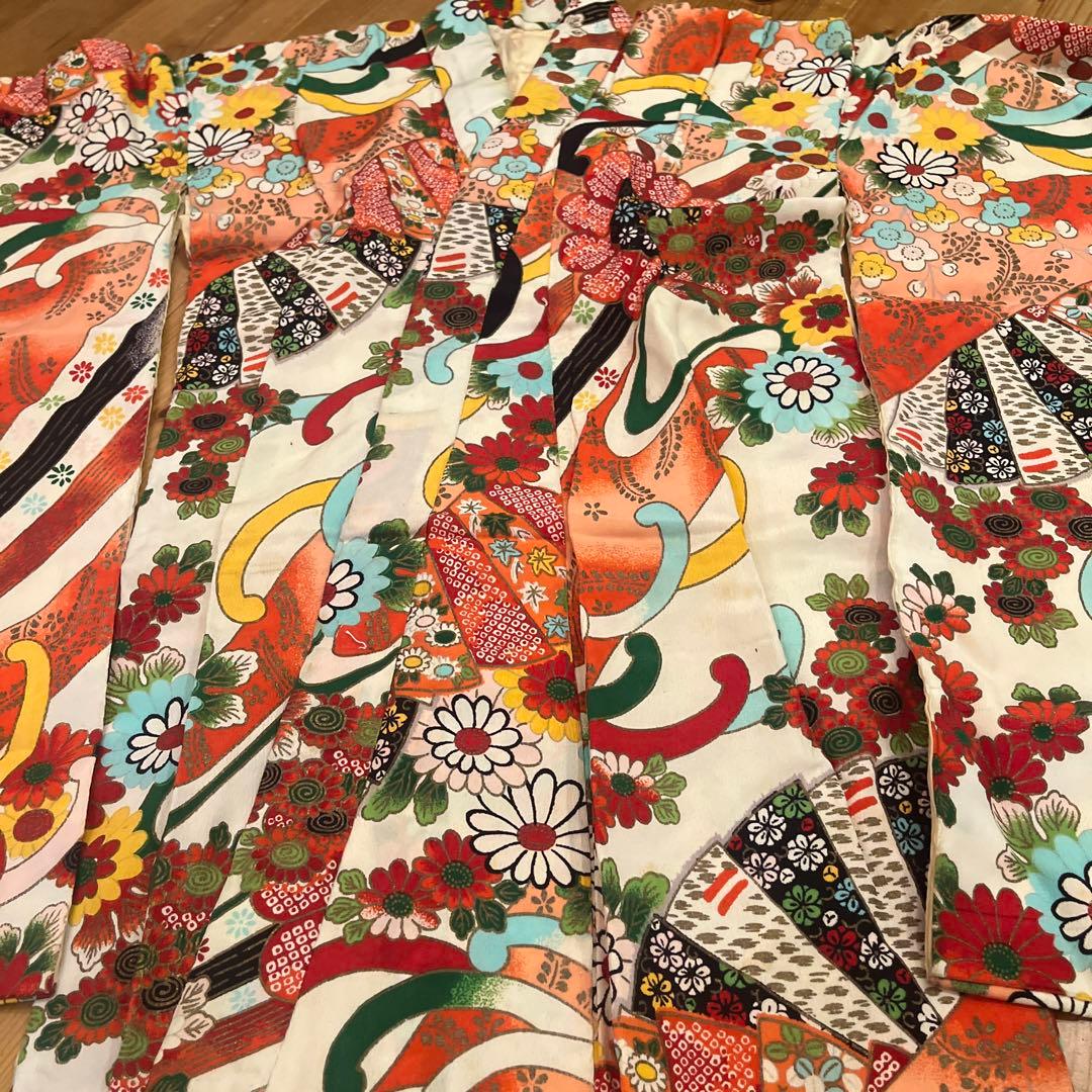 アンティーク　七五三　3歳　着物