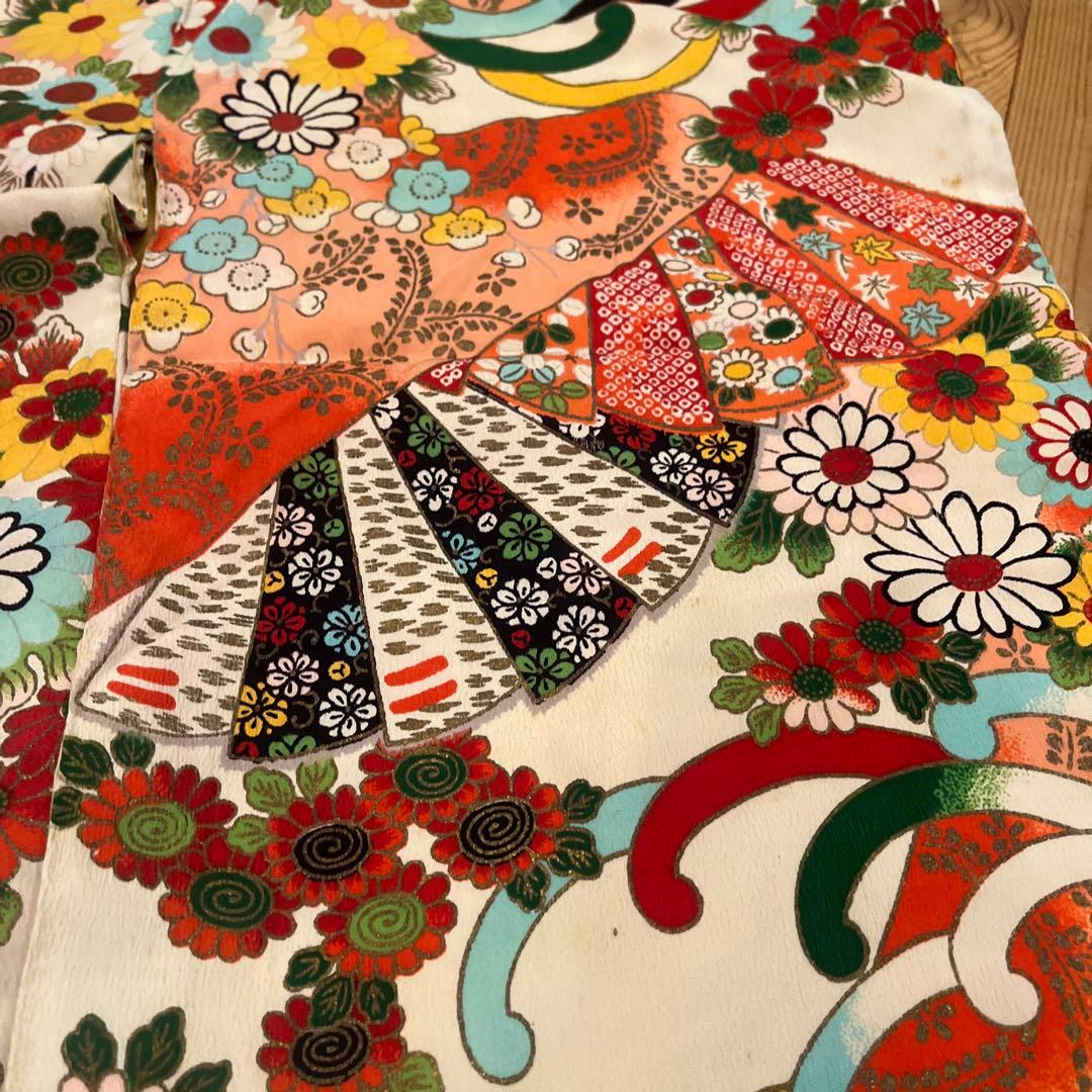 アンティーク　七五三　3歳　着物