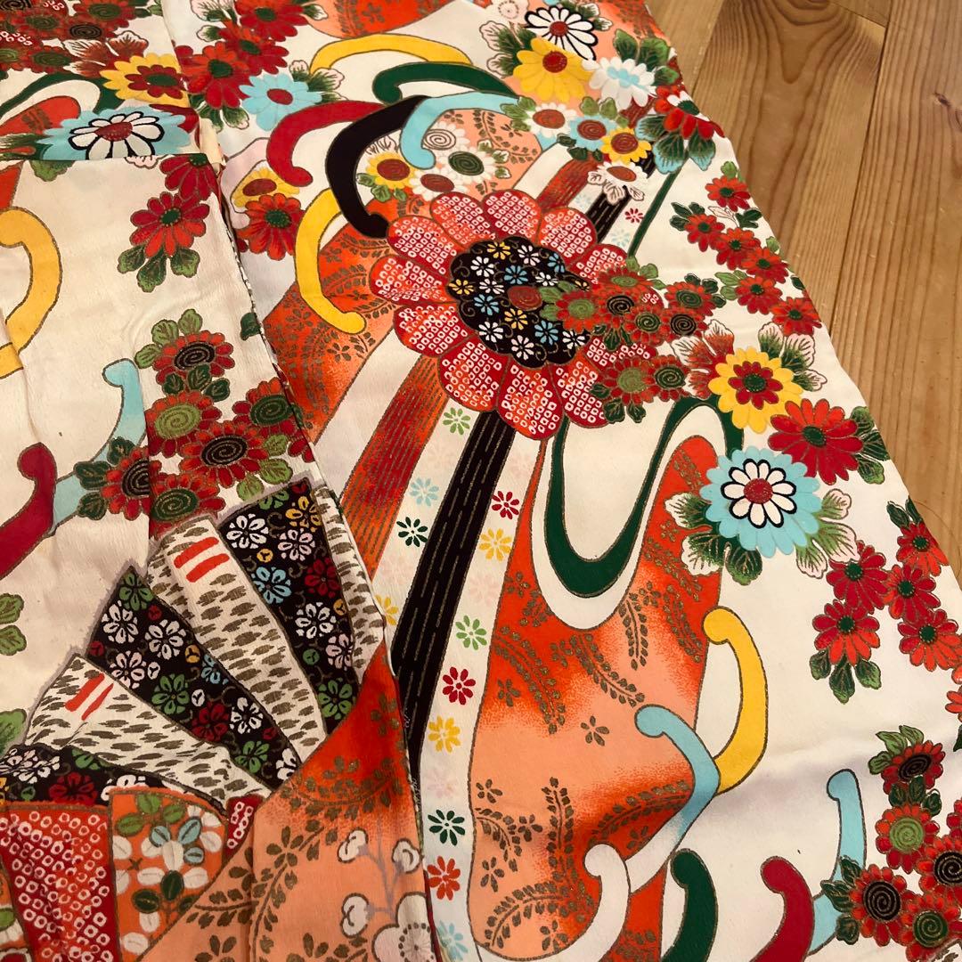 アンティーク　七五三　3歳　着物