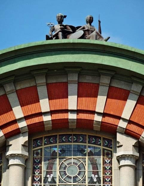 昭和レトロ洋館「大阪市中央公会堂」　白色模型