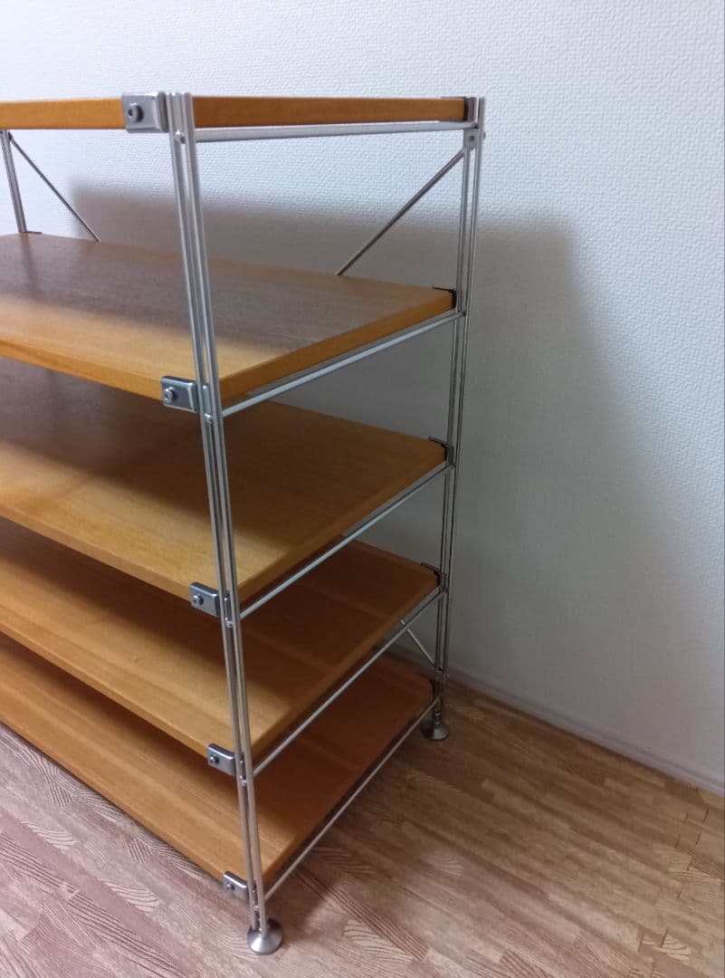無印良品 ステンレスユニットシェルフ