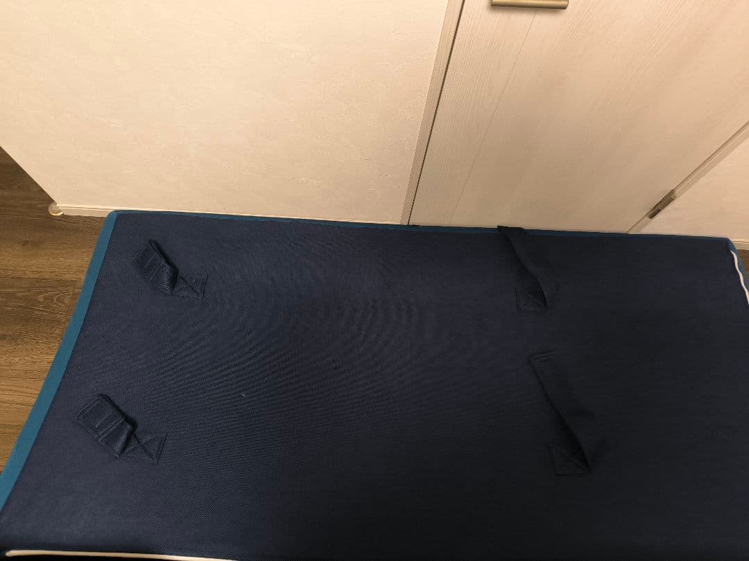 西川 高反発 敷布団 マットレス Duex Wave シングル ネイビー