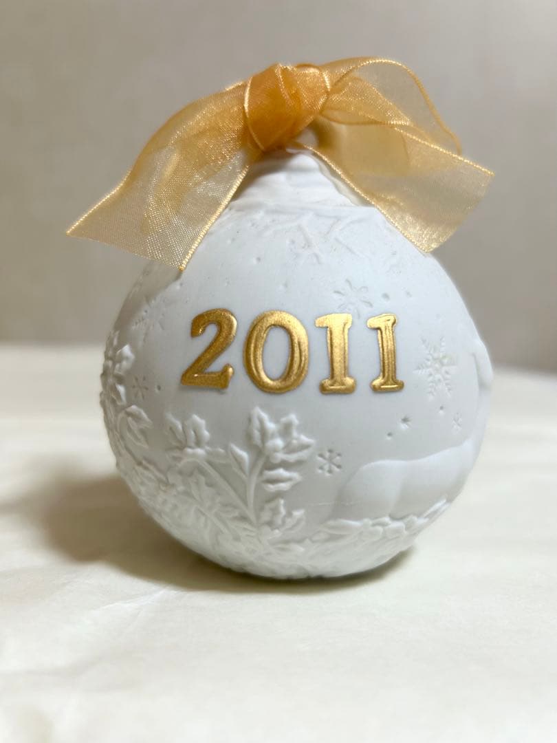 ⭐︎希少⭐︎ リヤドロ 2011 クリスマスボール　イヤーボール　オーナメント