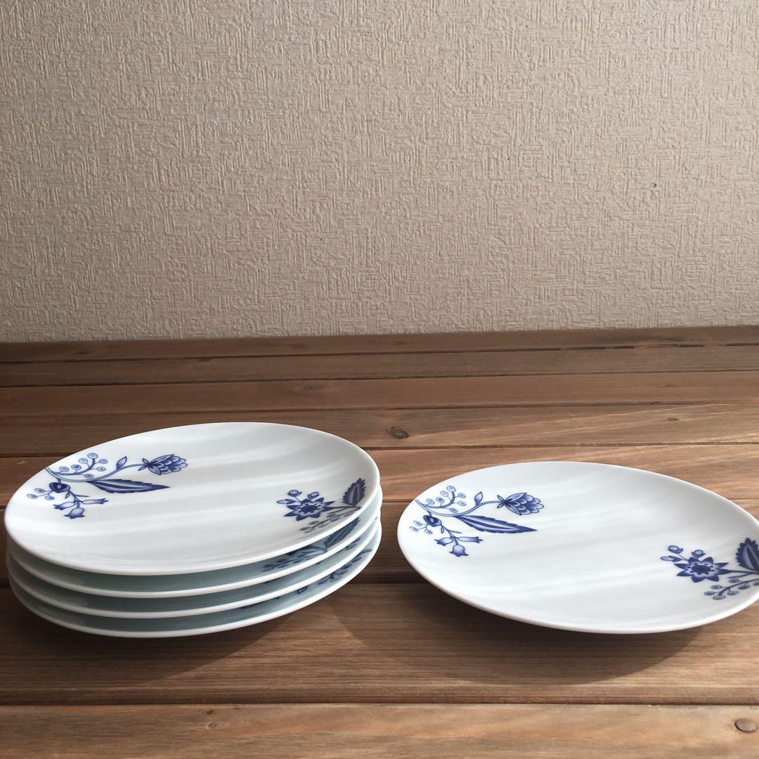 ノリタケ Noritake ブルーソレンティーノ プレート5枚セット - メルカリ