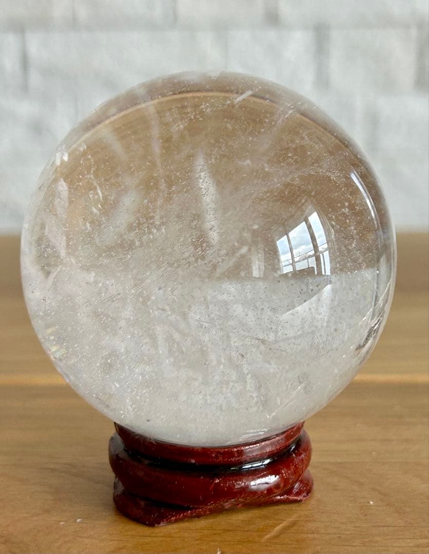 水晶　丸玉　スフィア✨　59.6㎜