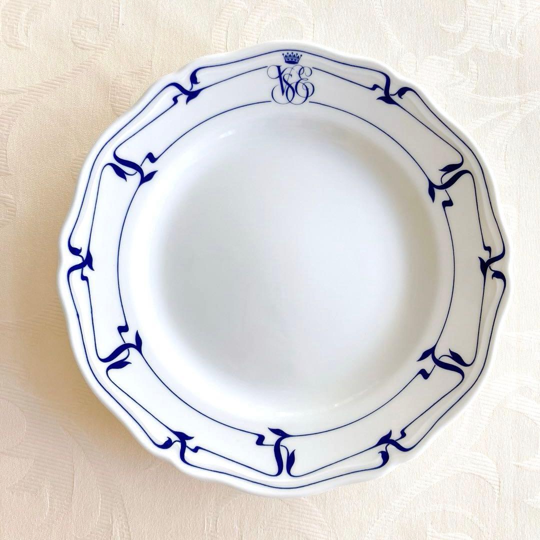 【希少】リチャードジノリ オリエントエクスプレス ペアプレート 24.5cm