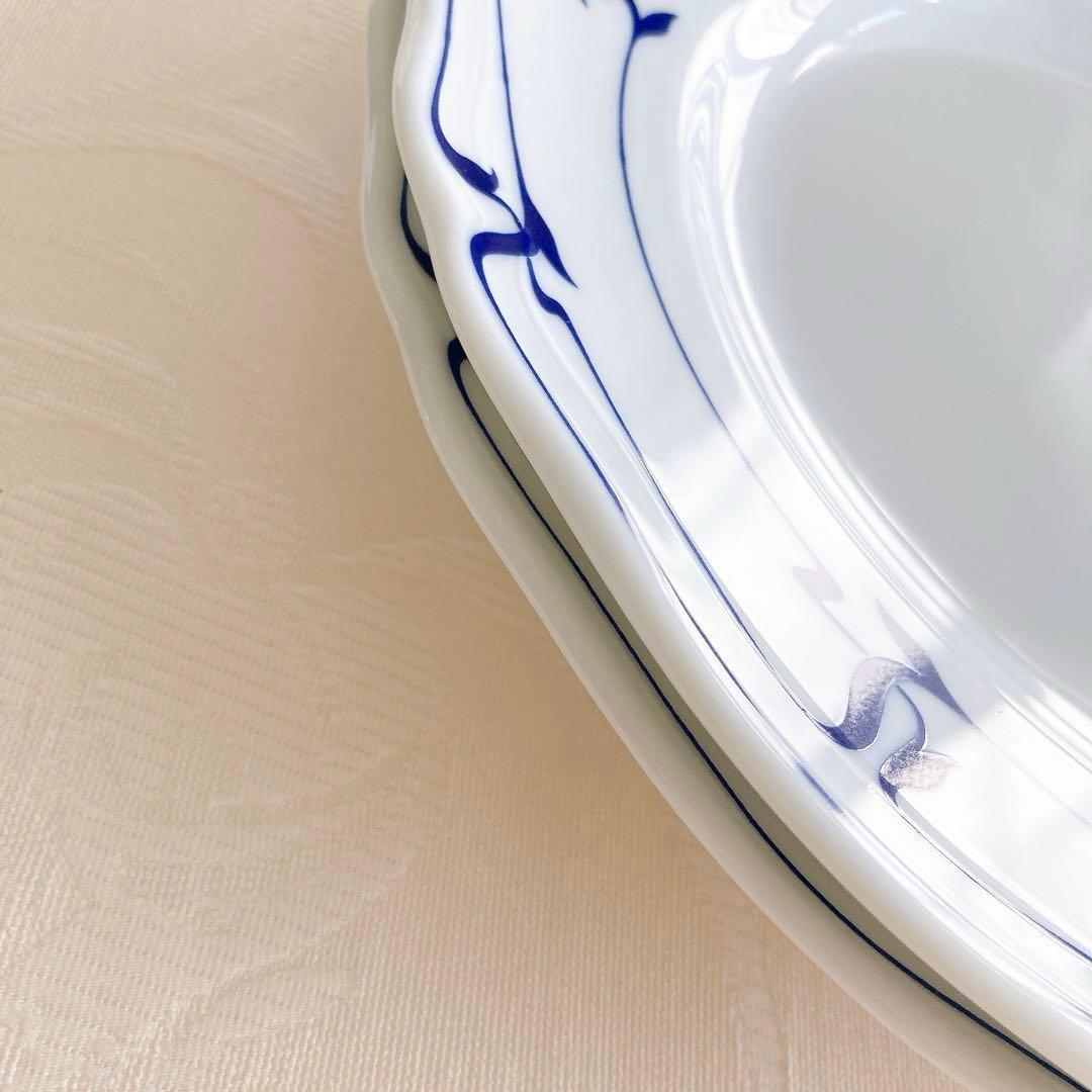 【希少】リチャードジノリ オリエントエクスプレス ペアプレート 24.5cm