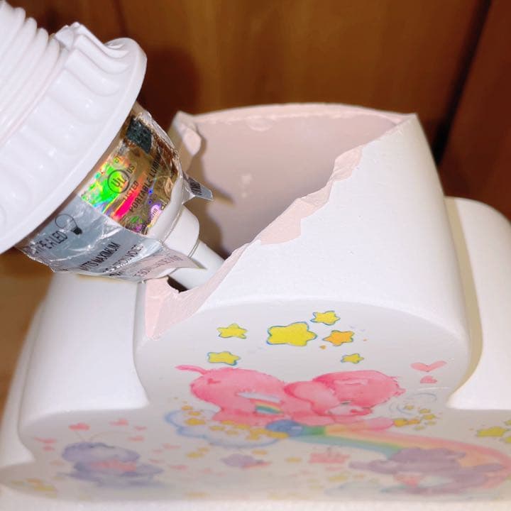 レア ケアベア 照明 ランプ ゆめかわ 電気スタンド ベッドサイド ナイトライト