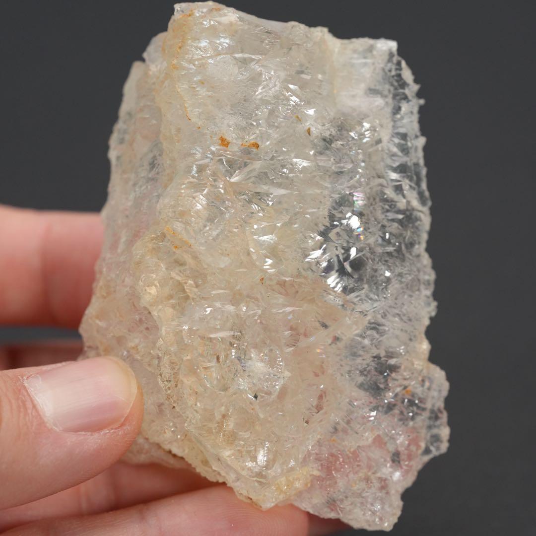 【レインボー】蝕像水晶 70×50×30mm