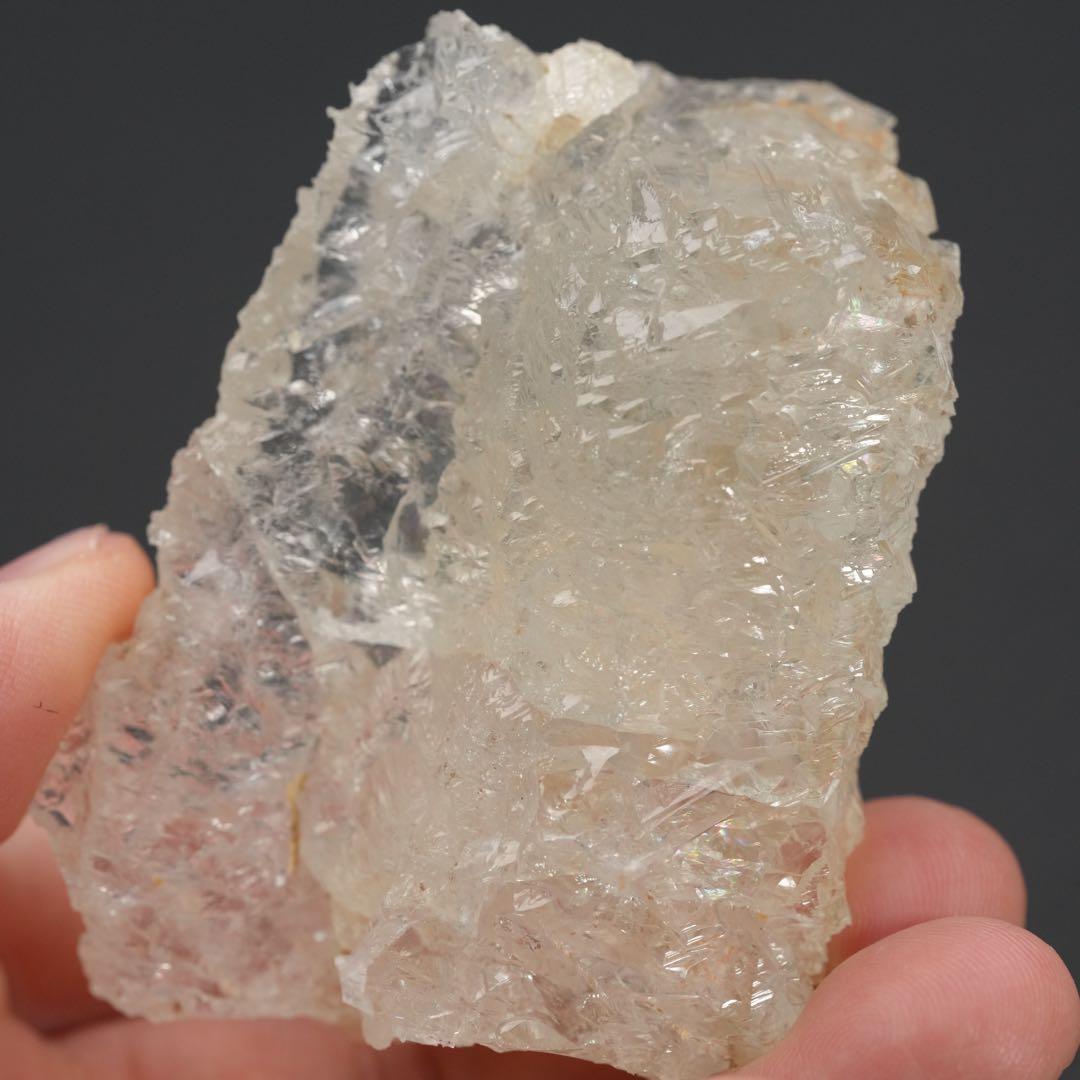 【レインボー】蝕像水晶 70×50×30mm