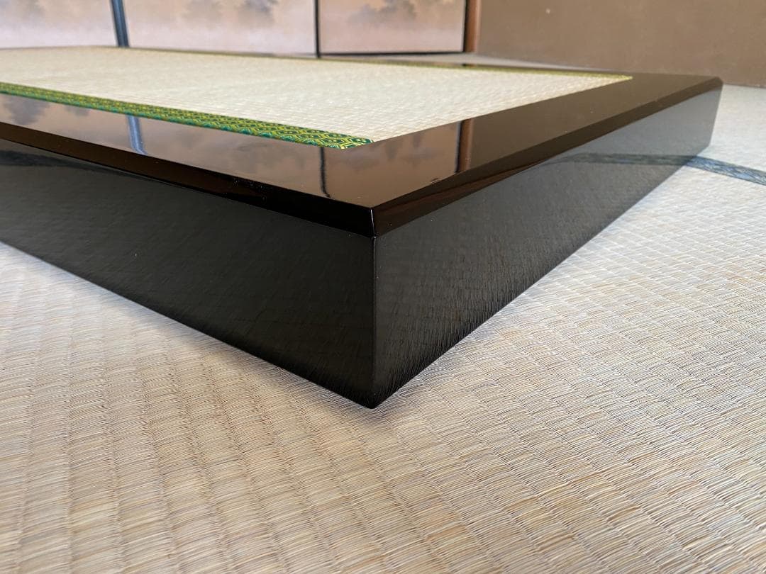 都黒塗畳台　45号 　五月人形　雛人形　飾り台