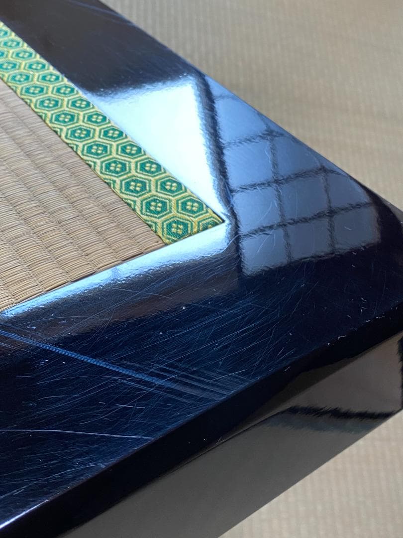 都黒塗畳台　45号 　五月人形　雛人形　飾り台