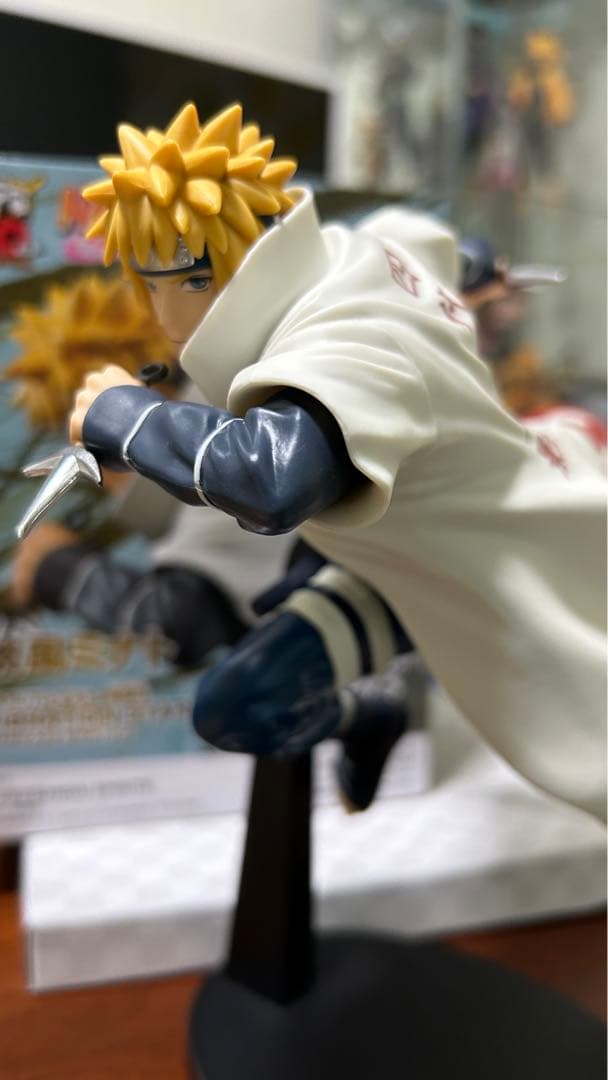 NARUTO うずまきクシナ 波風ミナト フィギュアセット - メルカリ