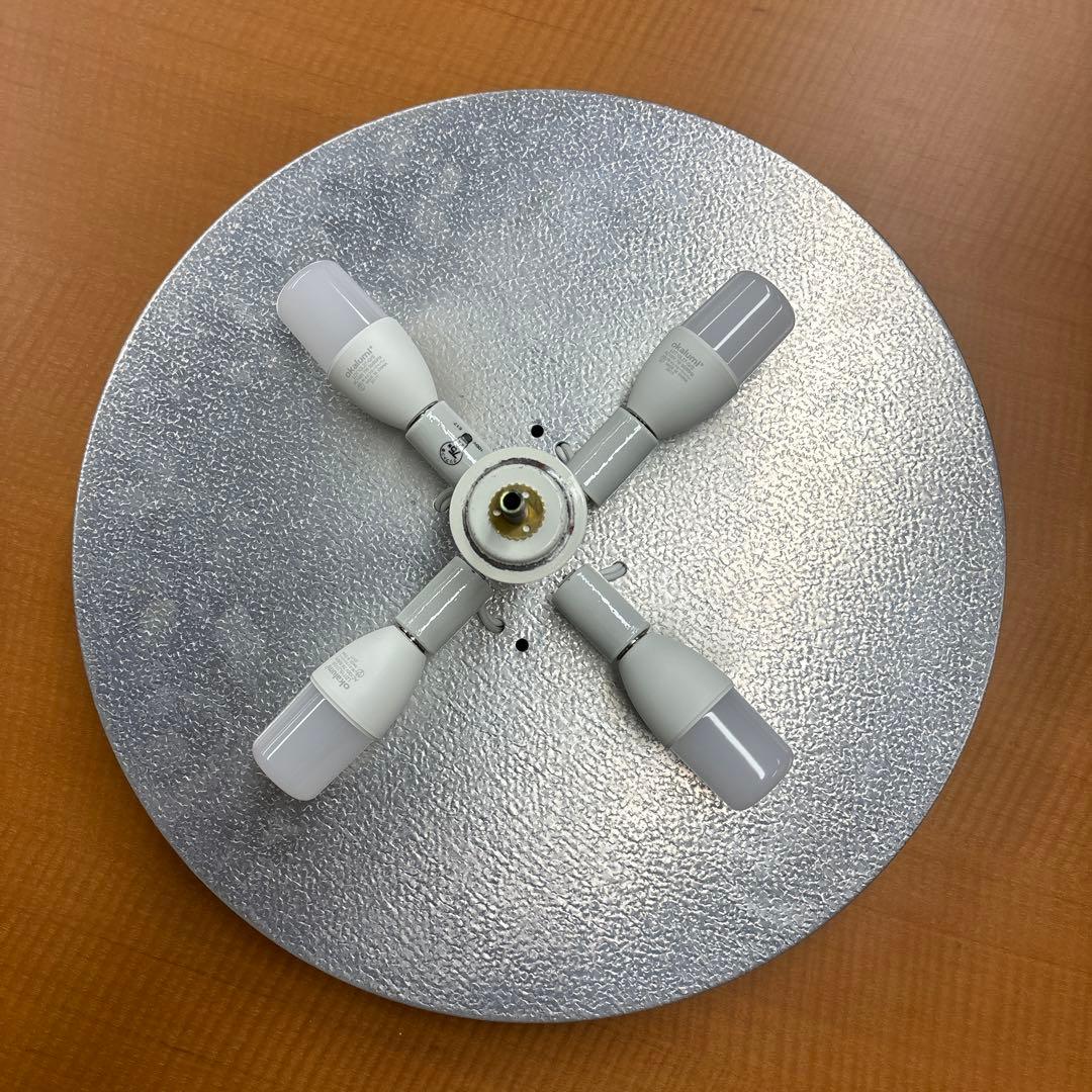 ホワイト シーリングライト ガラス製