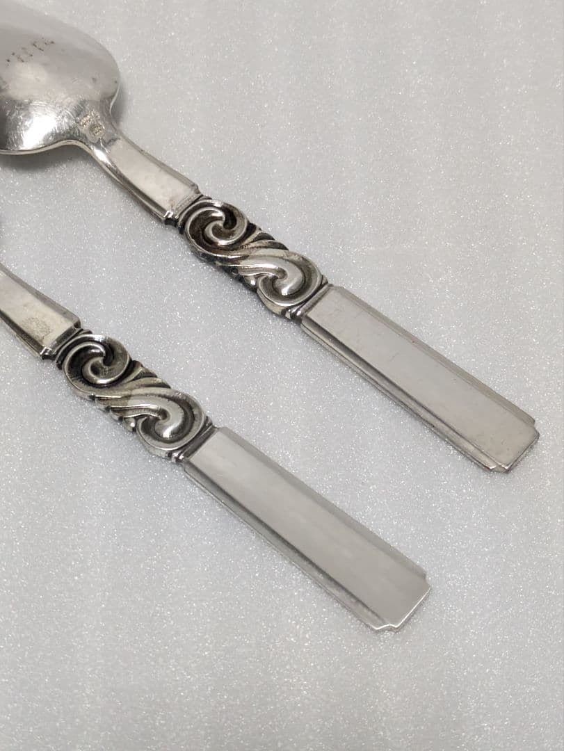 ジョージジェンセン スクロール カトラリーセット 約239g