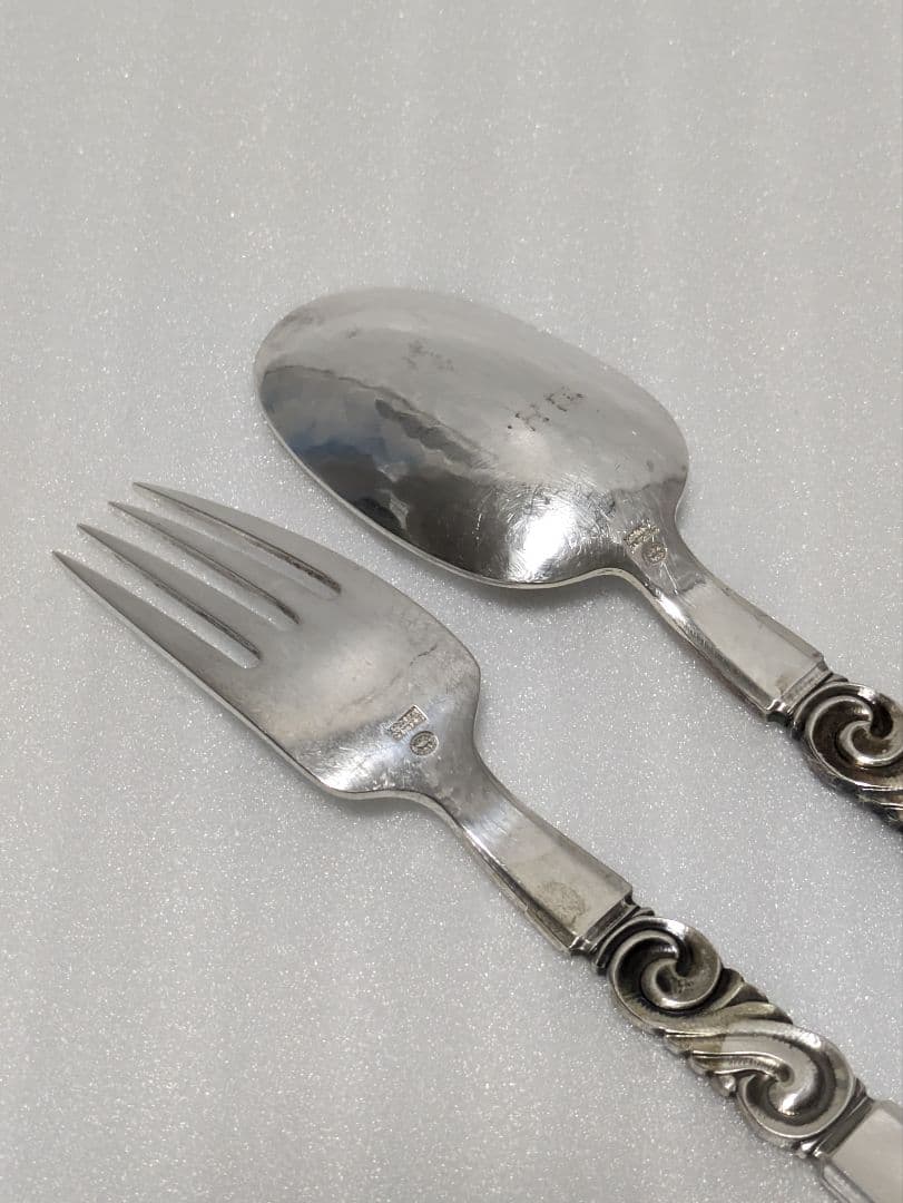 ジョージジェンセン スクロール カトラリーセット 約239g