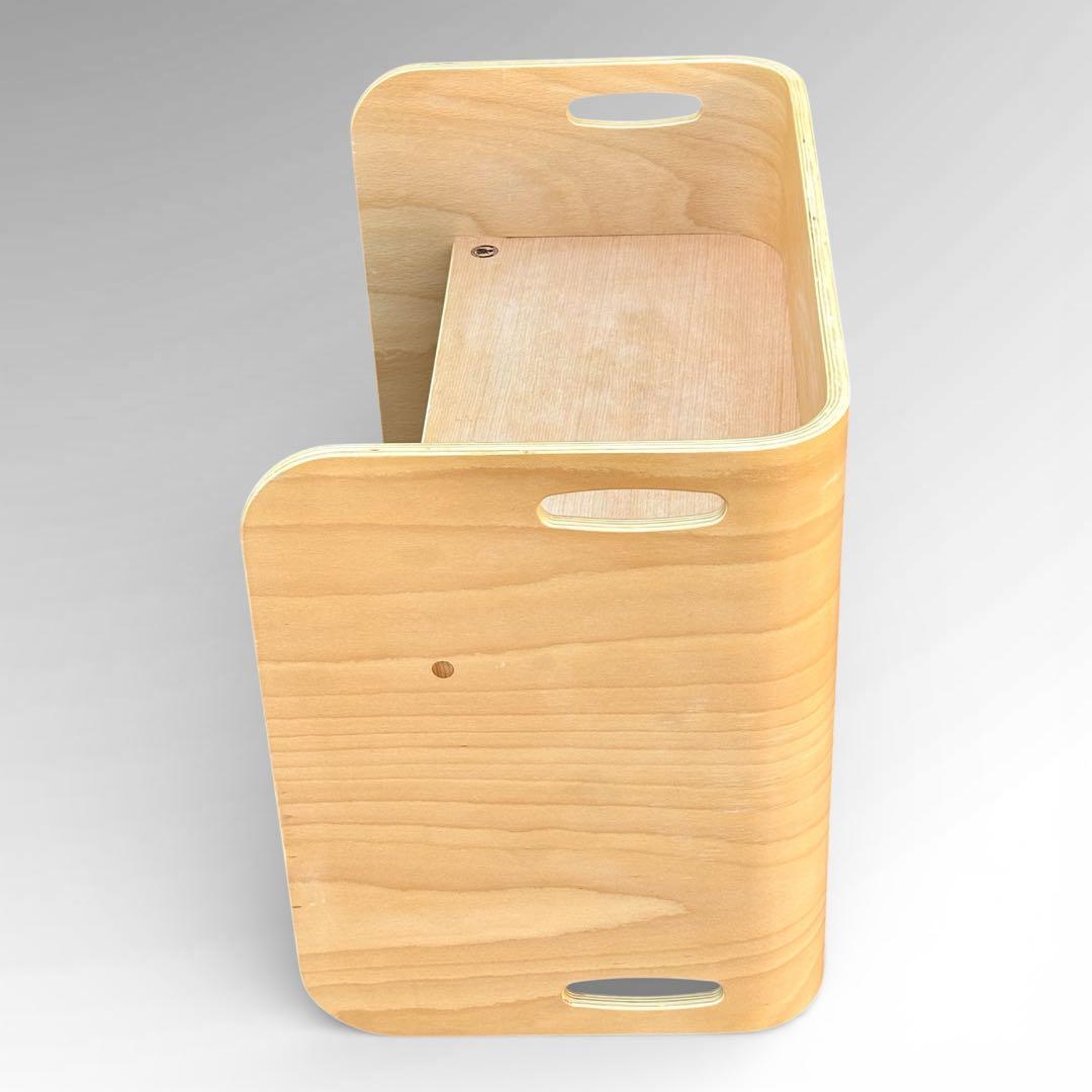 【美品】HOPPLE ホップル コロコロデスク＆チェア 3点セット ナチュラル