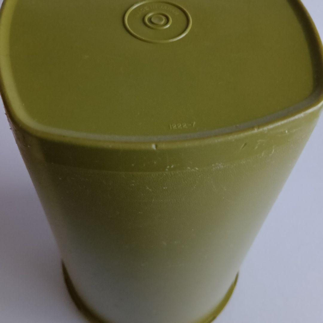 プラスチック保存容器セット（オレンジ・緑・黄色）タッパーウェア　琺瑯　レトロ