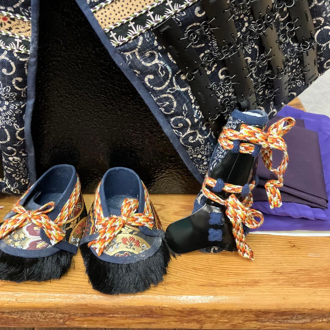 昭和レトロ 甲冑師 景光 伊達政宗公 本仕立 御飾鎧 五月人形 置物 オブジェ