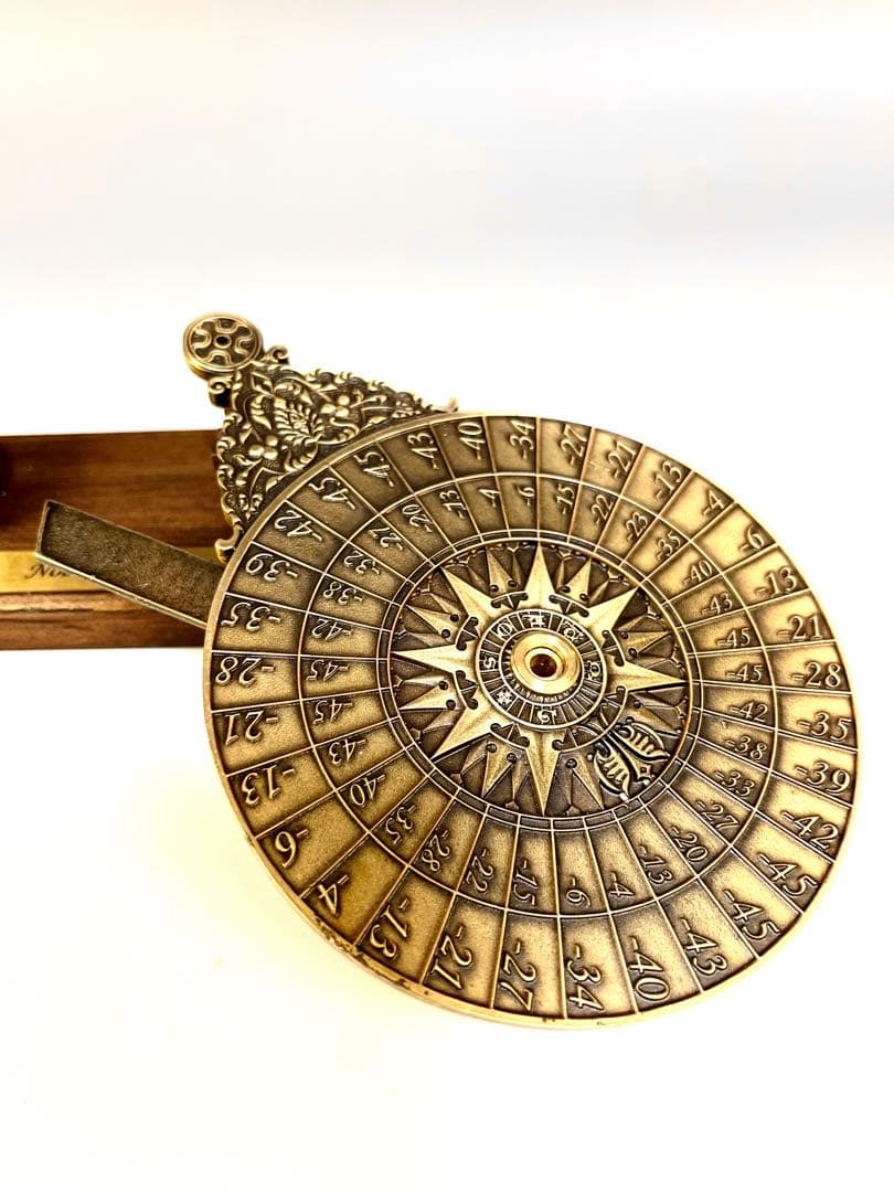 【ノクターナル】　古代天文観測器具　夜間の時間測定　星の時計　置物　古代のロマン