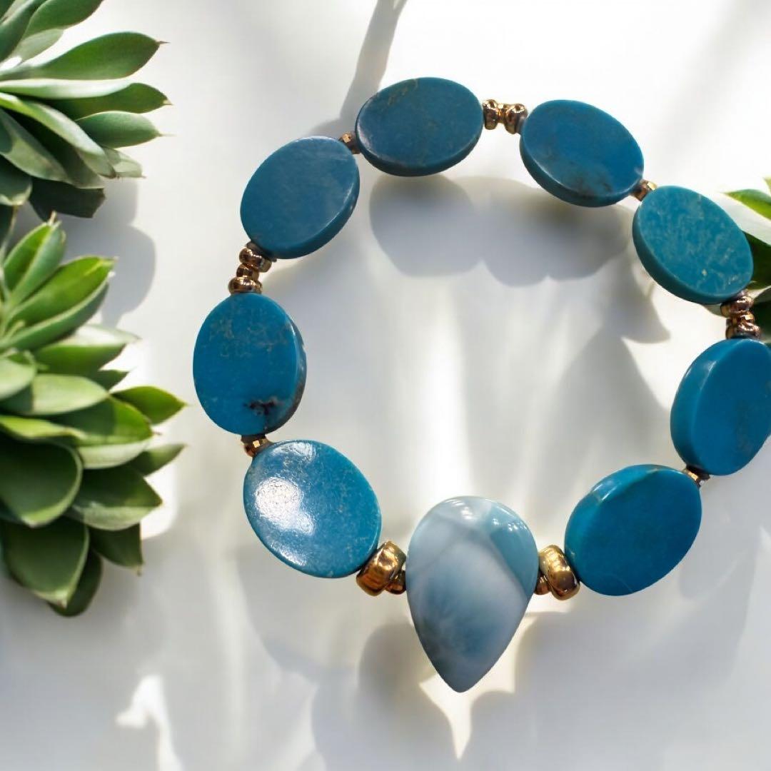 2026/1/4最終値下げ！スリーピングビューティターコイズ　ラリマー