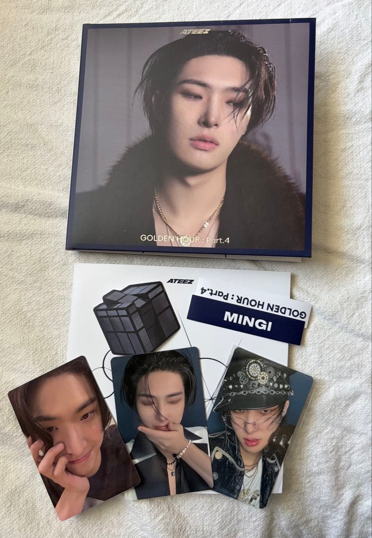 ATEEZ ミンギ トレカ デジパック セット売り - メルカリ