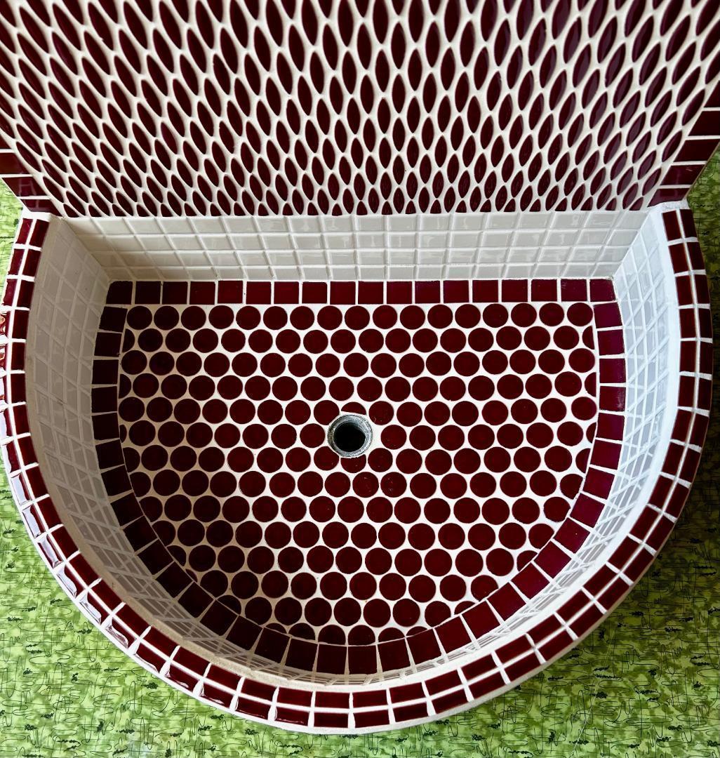 手造りタイル流し台　　多治見引取り限定