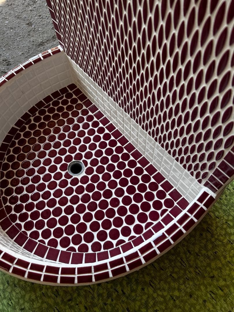 手造りタイル流し台　　多治見引取り限定