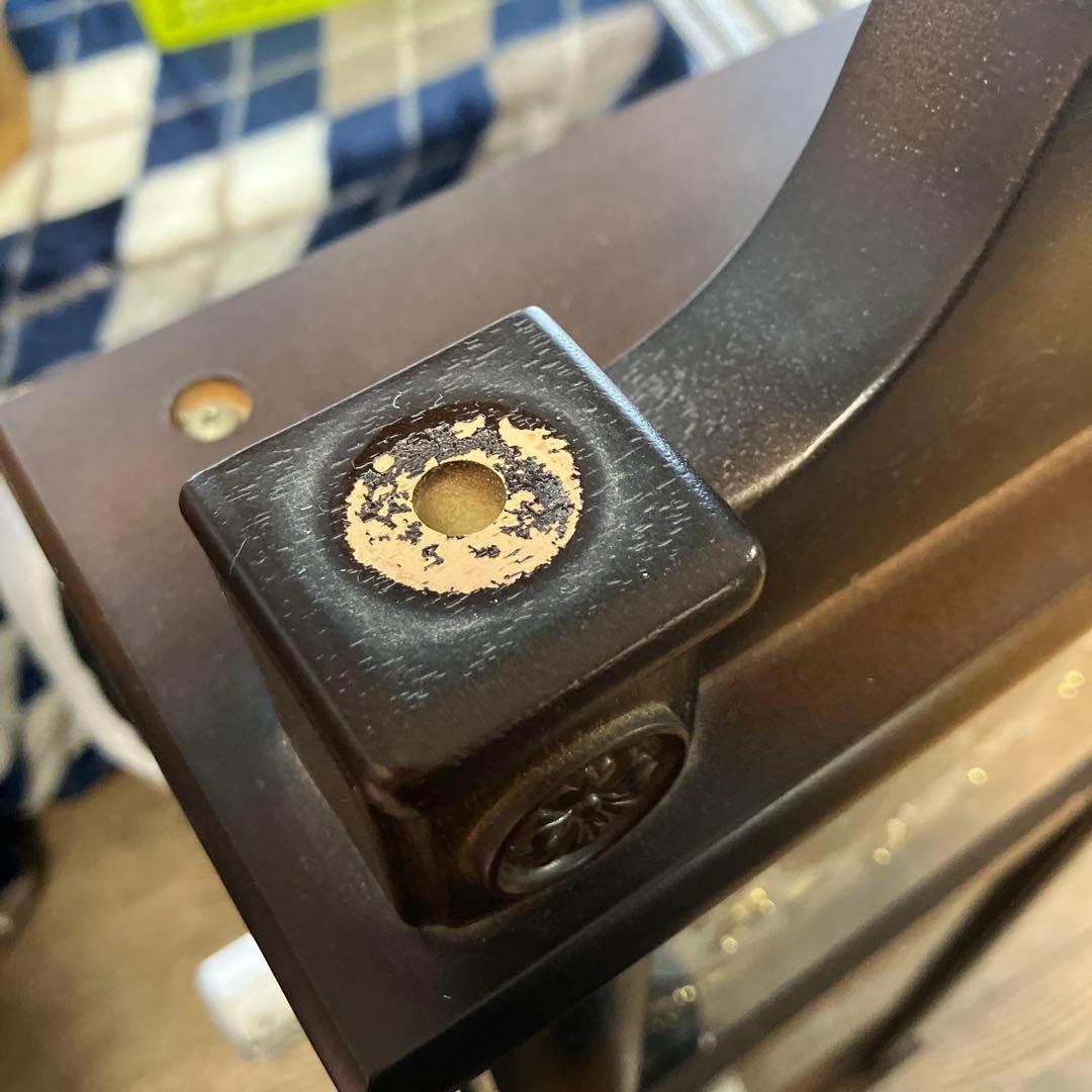 【動作確認済】昭和レトロ　SEIKO 木製掛時計 ブラウン　アンティーク