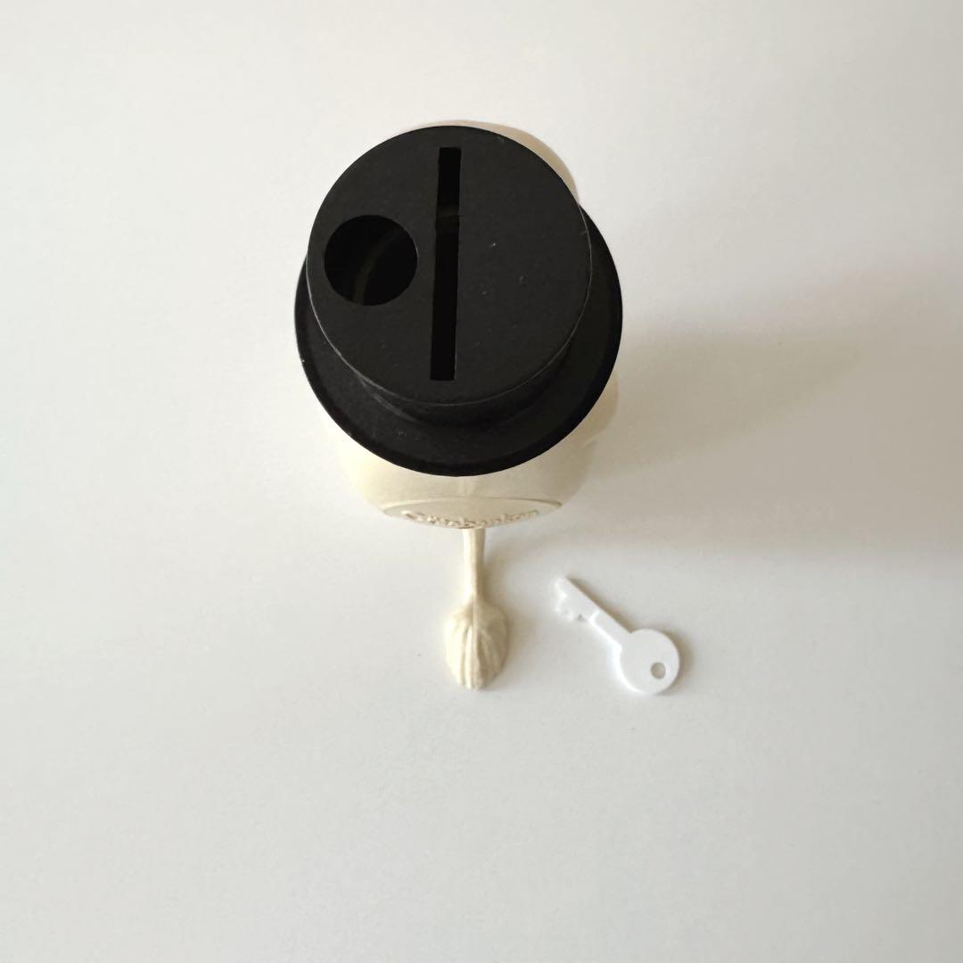 《希少》70s 尻尾・鍵付き　ムーミンパパ貯金箱　スウェーデン銀行 ヴィンテージ