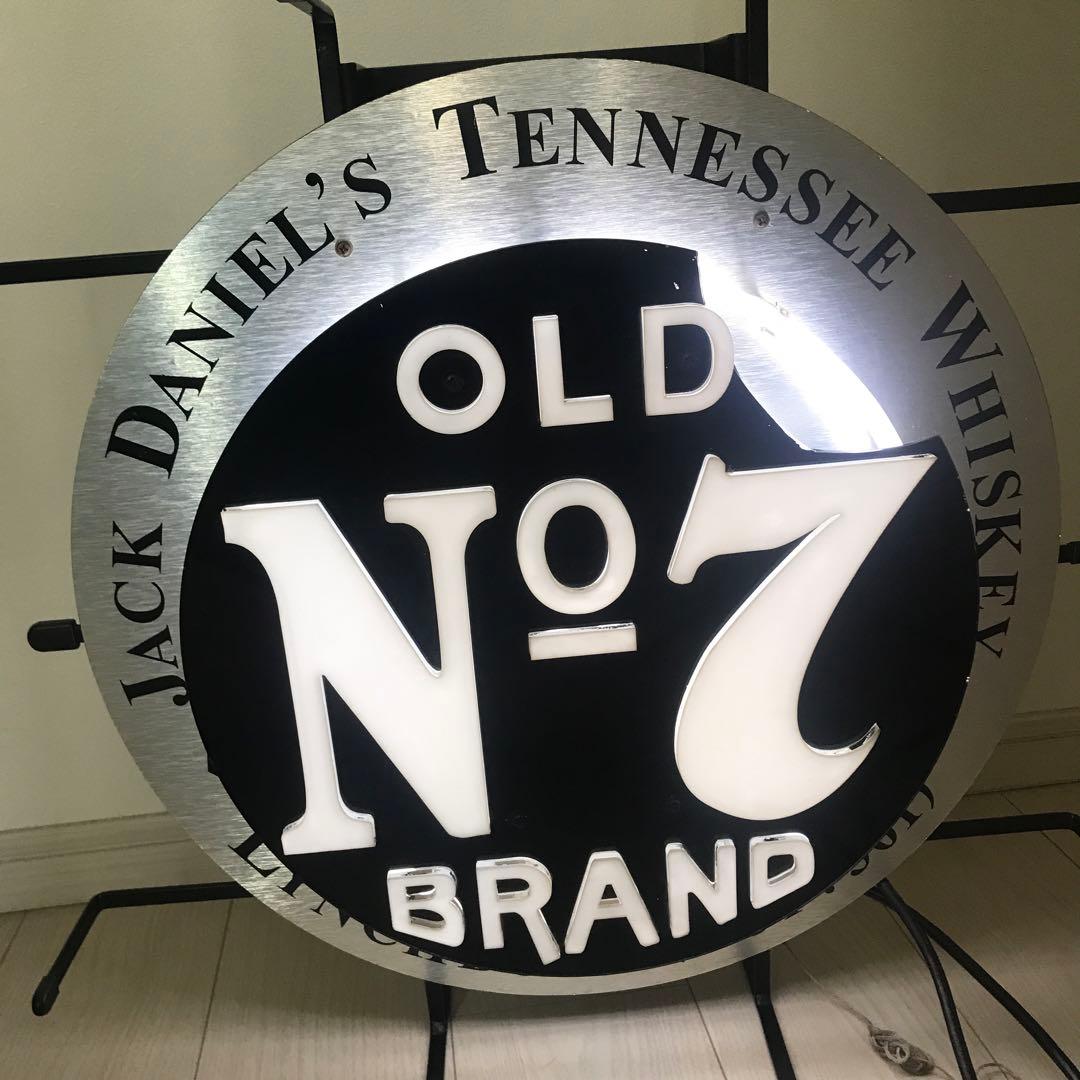 ジャックダニエル ネオン 中古 ジャンク品 ※ネオンは光ります