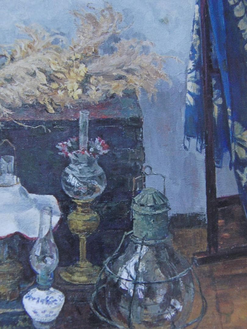 大野昌男、【ランプ】、希少な額装用画集より、新品額装付 - メルカリ