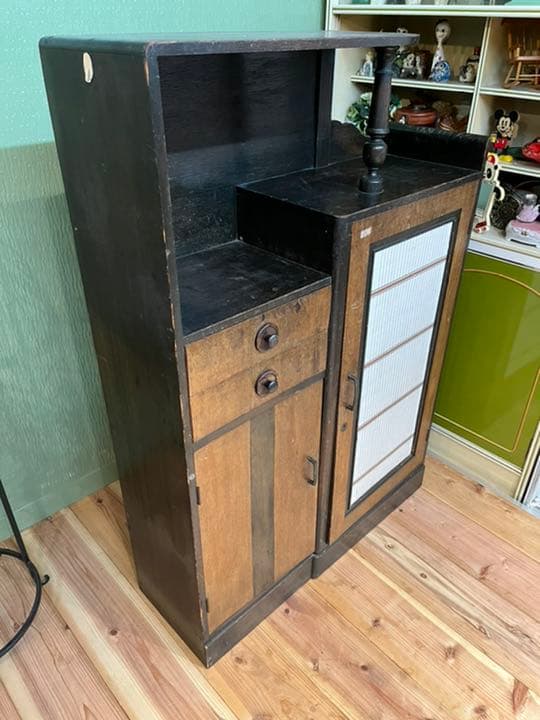 違い棚 昭和レトロ 当時物 アンティーク インテリア ビンテージ