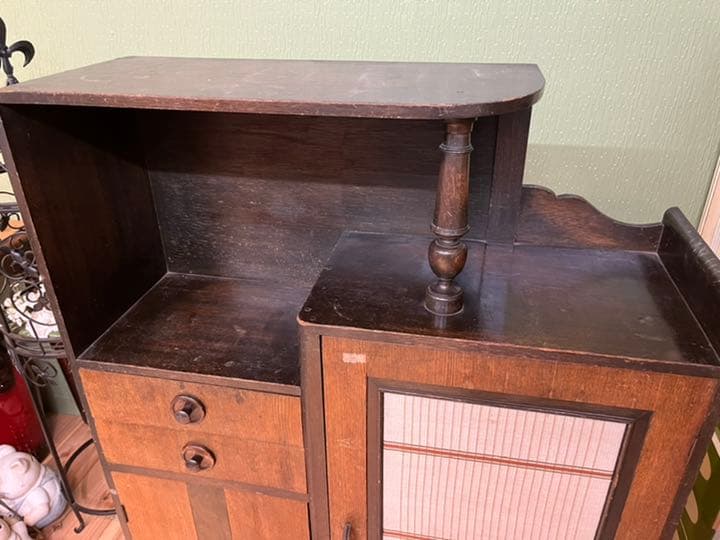 違い棚 昭和レトロ 当時物 アンティーク インテリア ビンテージ