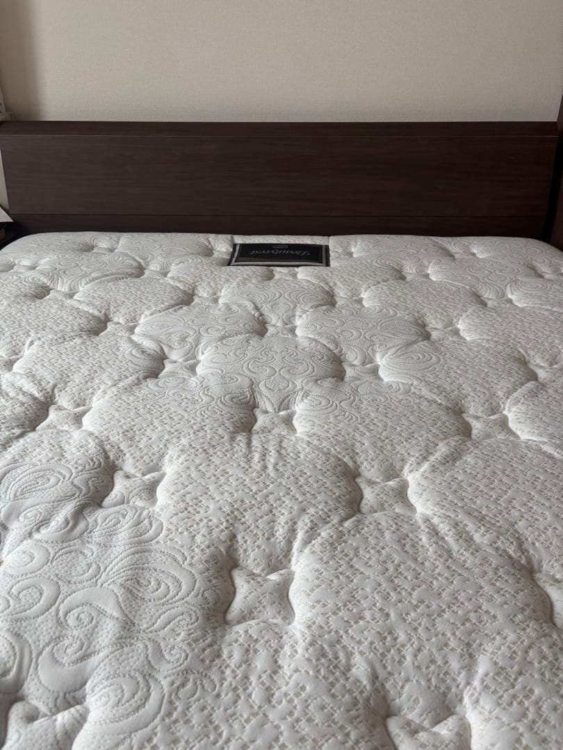 Simmons シモンズマットレスワイドダブルロング+フランスベッドフレーム