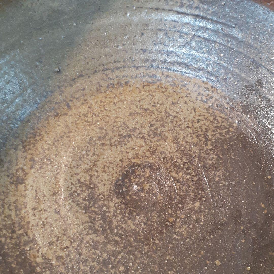 故、石田陶春　作　丹波焼締深鉢