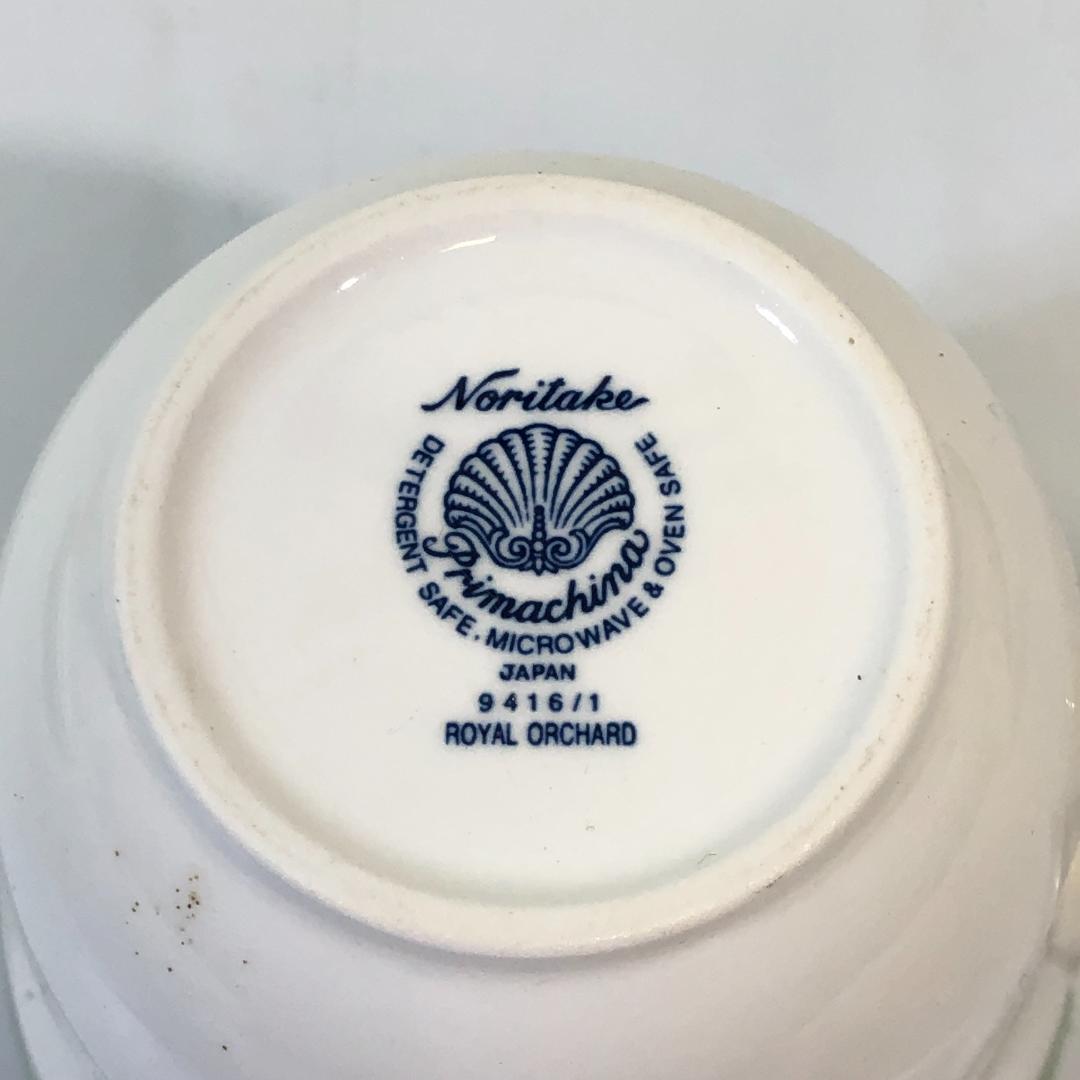 【未使用品】 ノリタケ ロイヤルオーチャード モーニングペアセット ◇