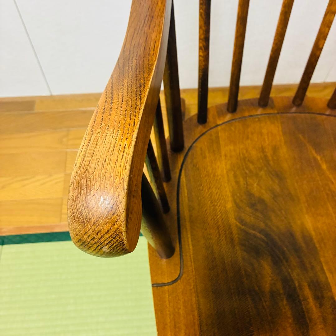 飛騨産業 キツツキ ロッキングチェア レトロ　ビンテージ