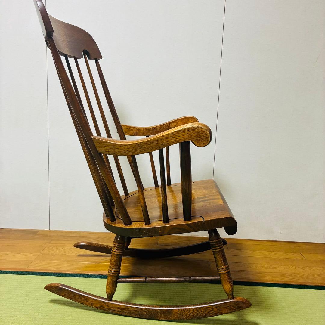 飛騨産業 キツツキ ロッキングチェア レトロ　ビンテージ