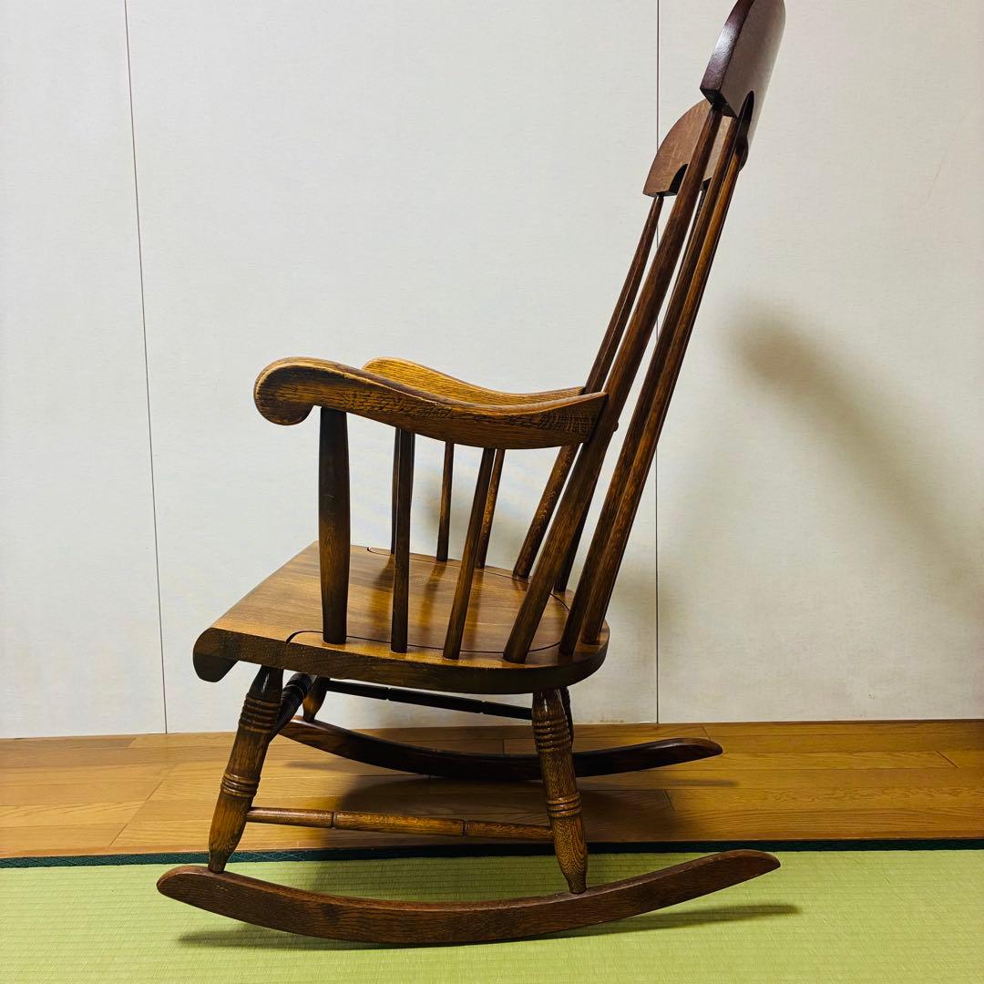 飛騨産業 キツツキ ロッキングチェア レトロ　ビンテージ