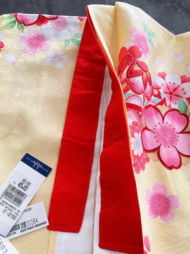 新品　三松謹製　四つ身着物　７歳七五三