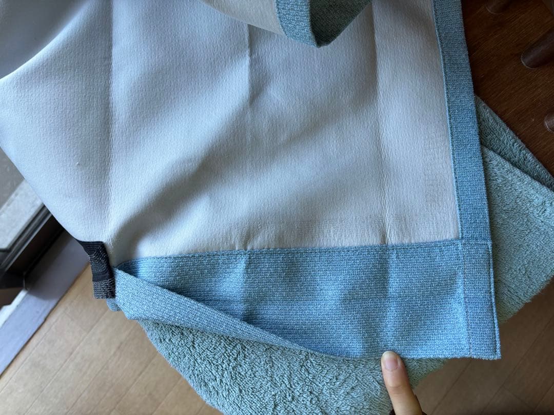 ニトリカーテン　使用済み品2セット