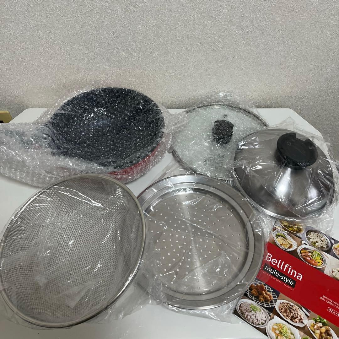 新品！ベルフィーナマルチフライパンセット