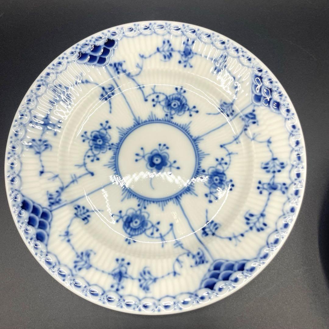 ロイヤルコペンハーゲン ハーフレース プレート　15.6cm　6枚セット